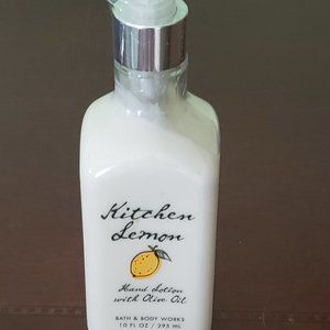Bath & Body Works Kitchen Lemon Hand Lotion